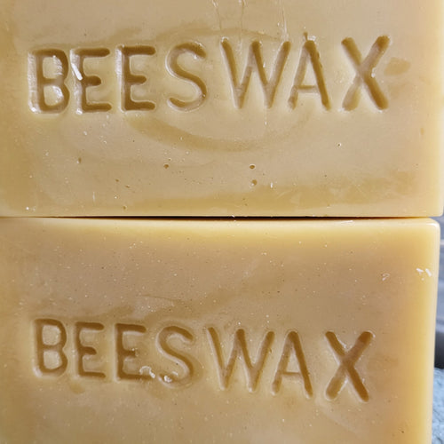 Two 1 pound bars of beeswax
