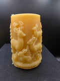 Deer and Bunny Candle