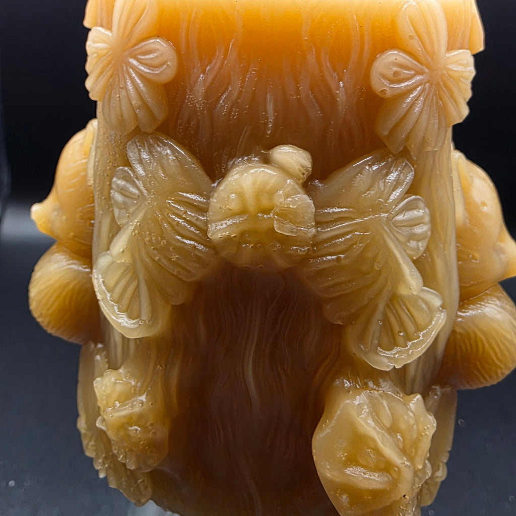 Intricate design on dark background